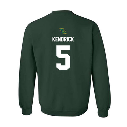 William & Mary - NCAA Football : DreSean Kendrick - Green Sports Sweatshirt
