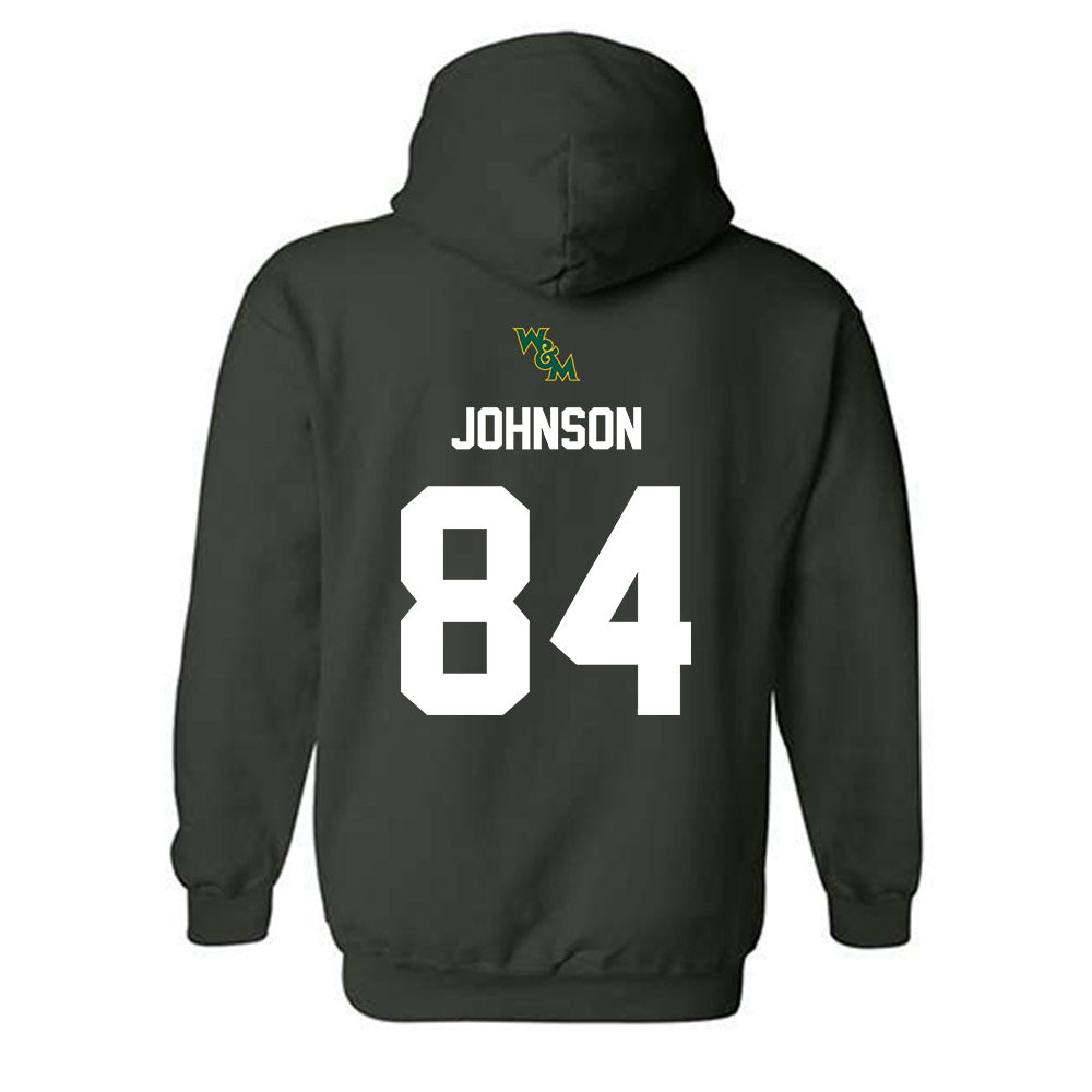 William & Mary - NCAA Football : Joseph Johnson - Classic Shersey Hooded Sweatshirt