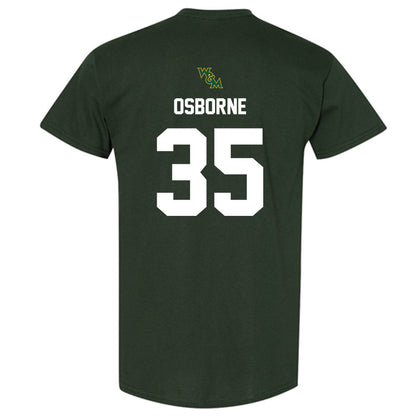 William & Mary - NCAA Football : Quinn Osborne - Green Sports Short Sleeve T-Shirt