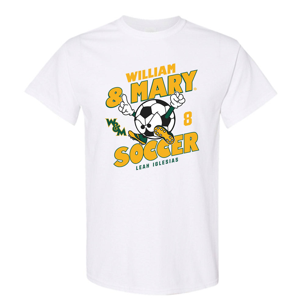 William & Mary - NCAA Women's Soccer : Leah Iglesias - Fashion Shersey Short Sleeve T-Shirt