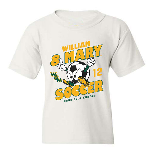 William & Mary - NCAA Women's Soccer : Gabriella Kurtas - Fashion Shersey Youth T-Shirt