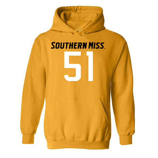 Southern Miss - NCAA Football : Briason Mays - Replica Shersey Hooded Sweatshirt