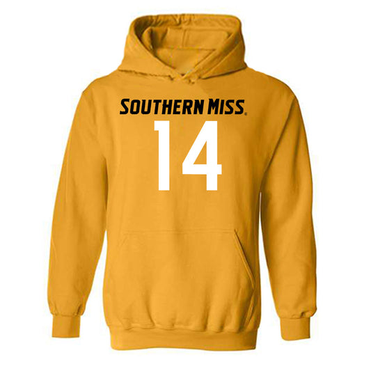Southern Miss - NCAA Football : Kyle McCormick - Replica Shersey Hooded Sweatshirt