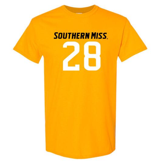 Southern Miss - NCAA Football : Swayze Bozeman - Replica Shersey Short Sleeve T-Shirt