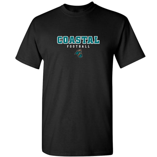 Coastal Carolina - NCAA Football : CJ Beasley - Black Sports Short Sleeve T-Shirt