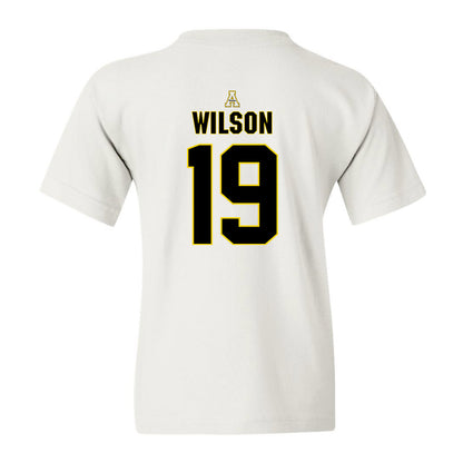 App State - NCAA Baseball : Bradley Wilson - Youth T-Shirt Replica Shersey