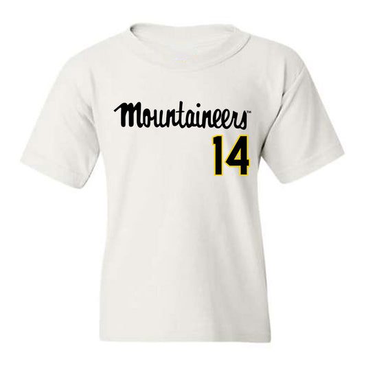 App State - NCAA Baseball : Cy Smith - Youth T-Shirt Replica Shersey