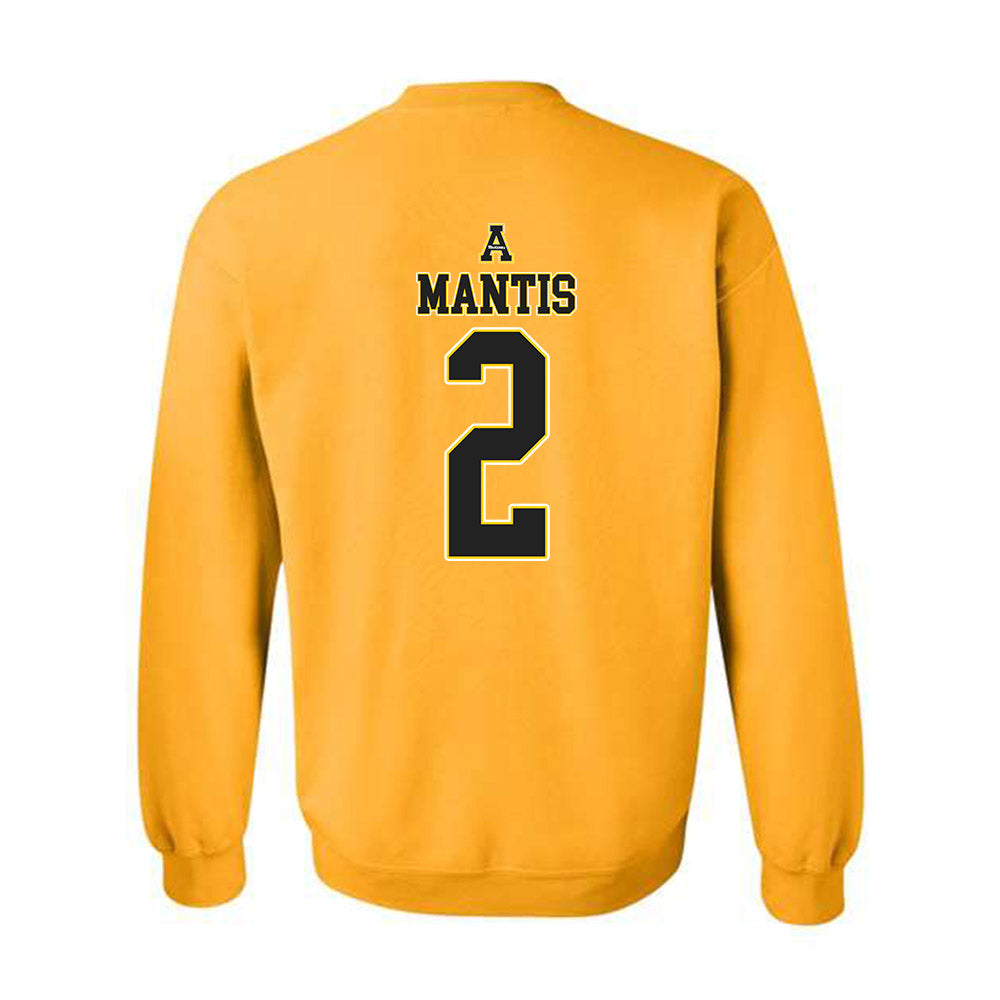 App State - NCAA Men's Basketball : Christopher Mantis - Crewneck Sweatshirt Replica Shersey