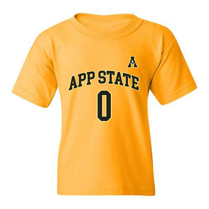 App State - NCAA Men's Basketball : Xavion Brown - Youth T-Shirt Replica Shersey