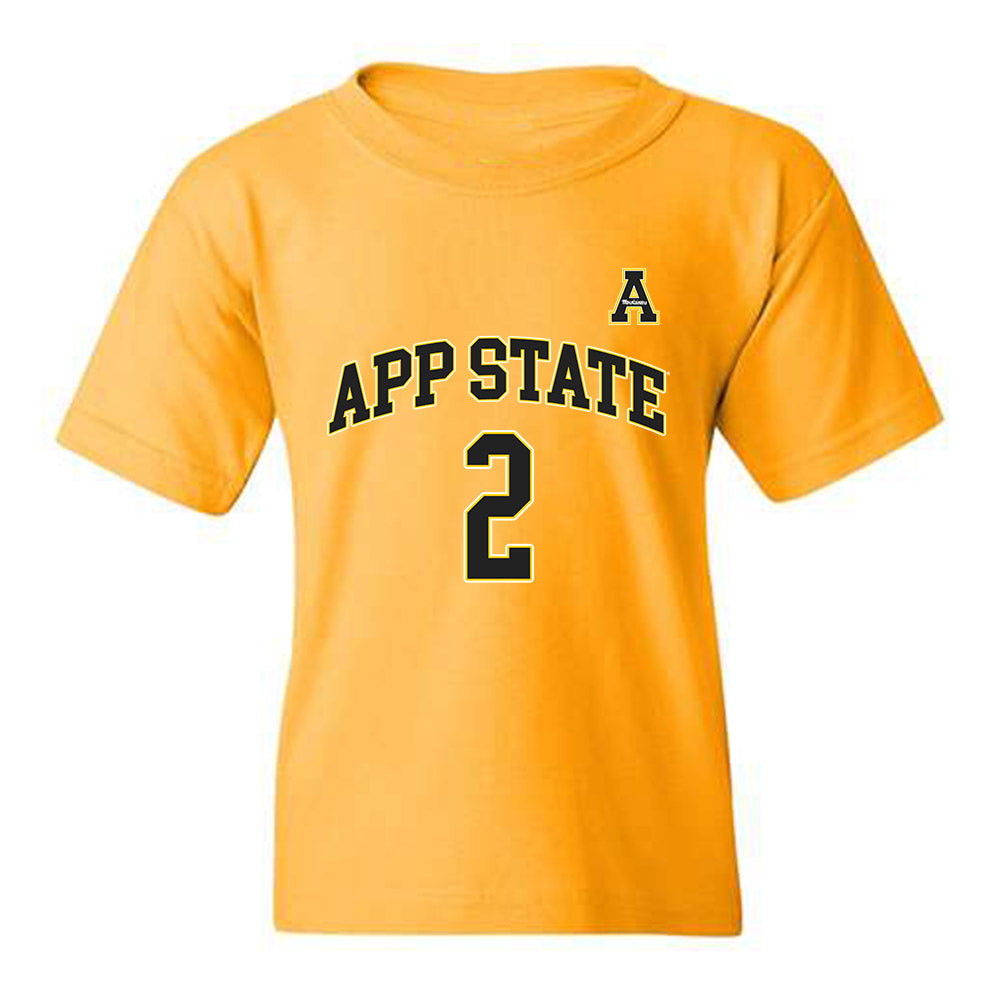 App State - NCAA Men's Basketball : Christopher Mantis - Youth T-Shirt Replica Shersey