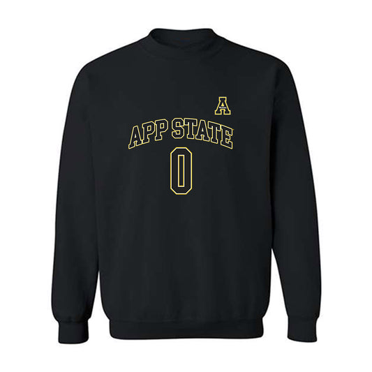 App State - NCAA Men's Basketball : Xavion Brown - Crewneck Sweatshirt Replica Shersey