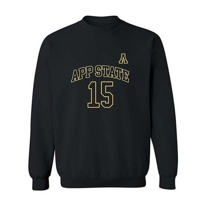 App State - NCAA Men's Basketball : CJ Huntley - Crewneck Sweatshirt Replica Shersey