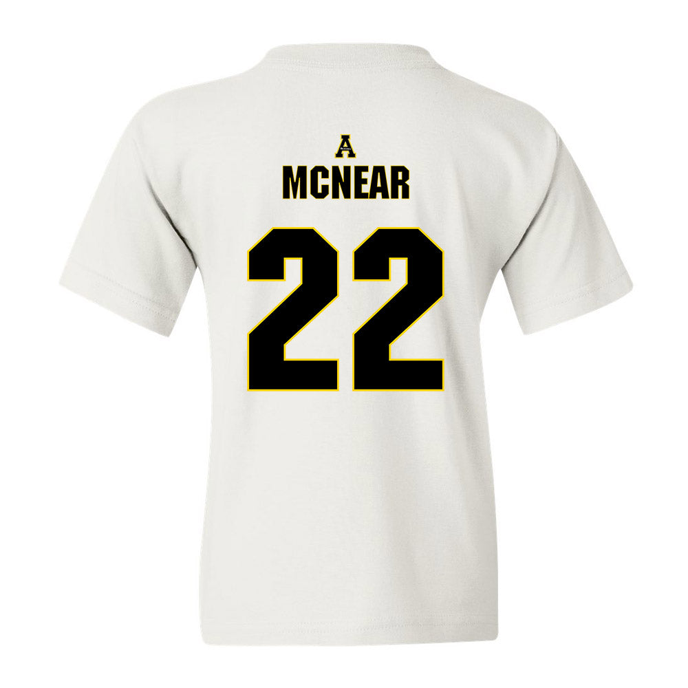 App State - NCAA Women's Volleyball : Taylor McNear - Youth T-Shirt Replica Shersey