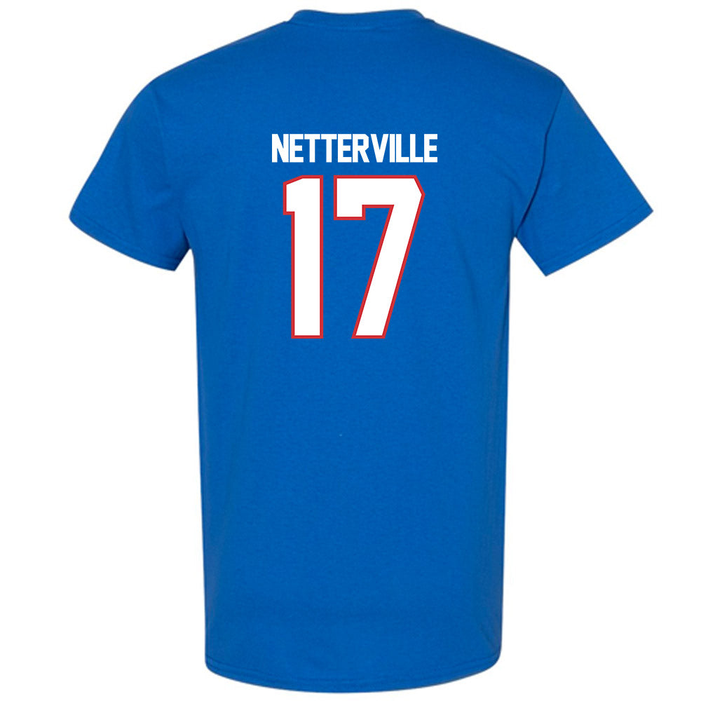 LA Tech - NCAA Baseball : Slade Netterville - T-Shirt Replica Shersey