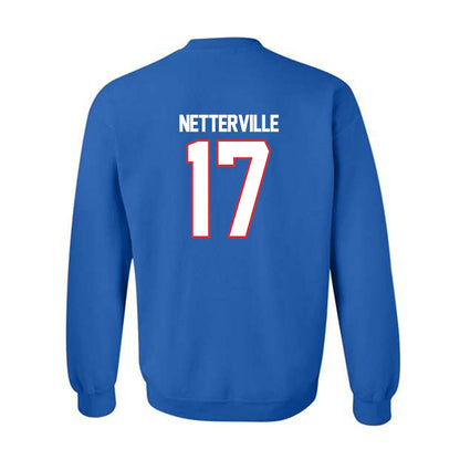 LA Tech - NCAA Baseball : Slade Netterville - Crewneck Sweatshirt Replica Shersey