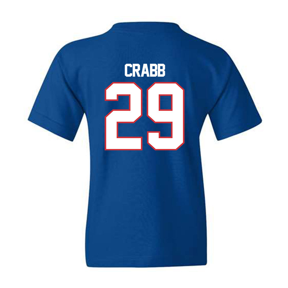 LA Tech - NCAA Baseball : Isaac Crabb - Youth T-Shirt Replica Shersey