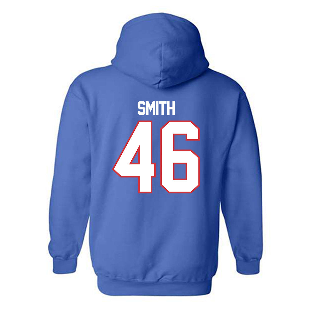 LA Tech - NCAA Baseball : Luke Smith - Hooded Sweatshirt Replica Shersey