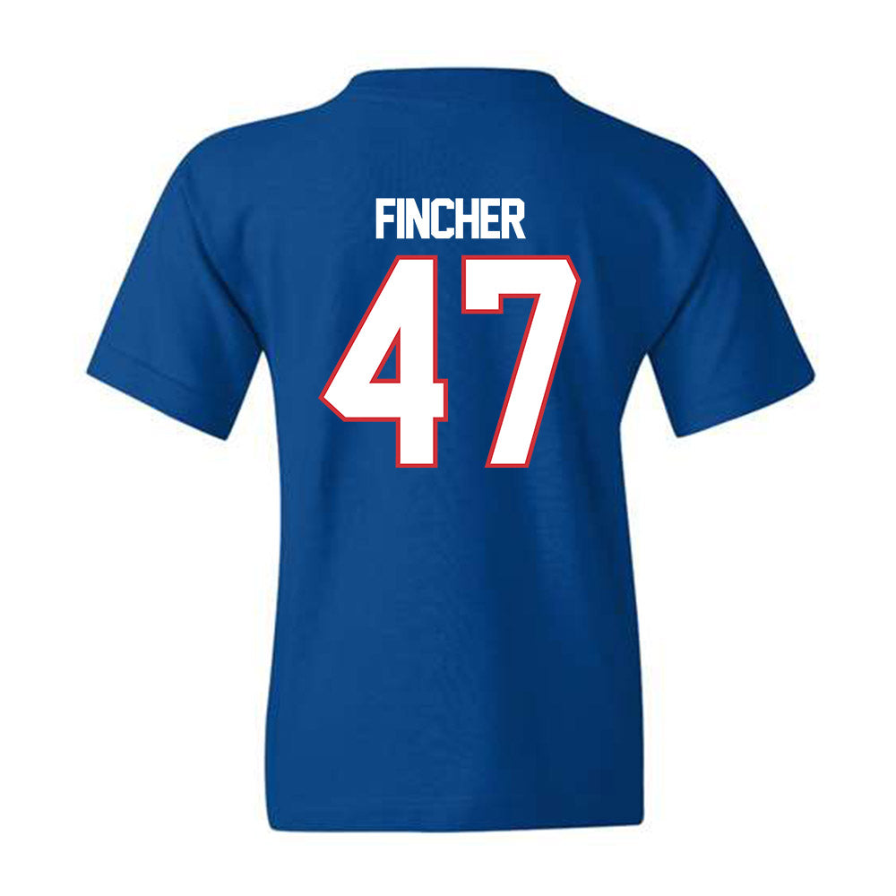 LA Tech - NCAA Baseball : Jonathan Fincher - Youth T-Shirt Replica Shersey