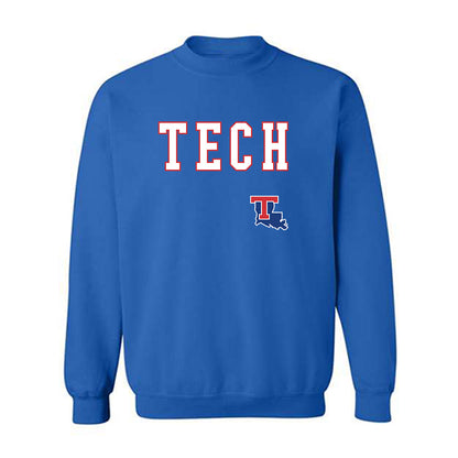 LA Tech - NCAA Baseball : Slade Netterville - Crewneck Sweatshirt Replica Shersey