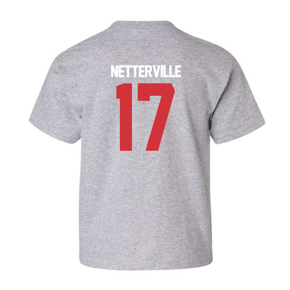 LA Tech - NCAA Baseball : Slade Netterville - Youth T-Shirt Replica Shersey