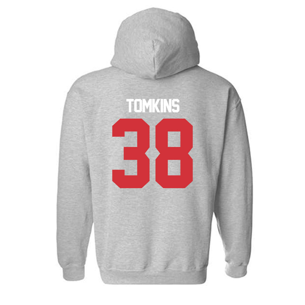 LA Tech - NCAA Baseball : Landon Tomkins - Hooded Sweatshirt Replica Shersey