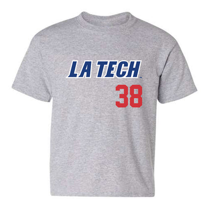 LA Tech - NCAA Baseball : Landon Tomkins - Youth T-Shirt Replica Shersey