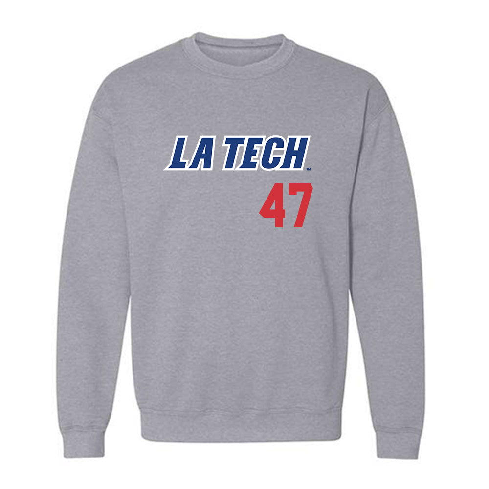 LA Tech - NCAA Baseball : Jonathan Fincher - Crewneck Sweatshirt Replica Shersey