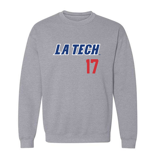 LA Tech - NCAA Baseball : Slade Netterville - Crewneck Sweatshirt Replica Shersey