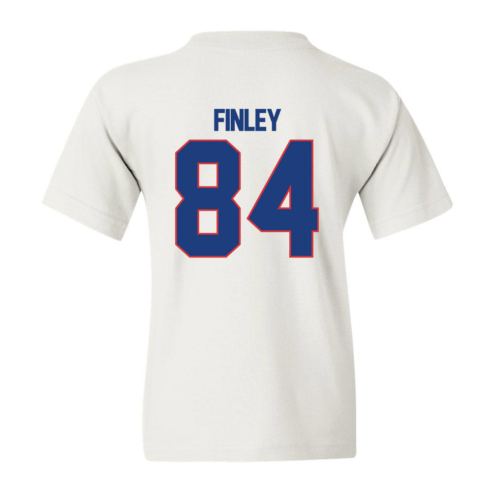LA Tech - NCAA Football : Elliott Finley - White Replica Shersey Youth T-Shirt