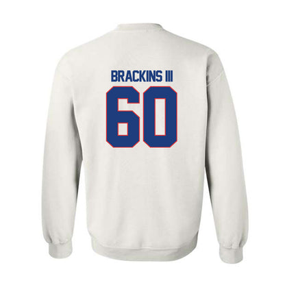 LA Tech - NCAA Football : Roy Brackins III - Crewneck Sweatshirt Replica Shersey