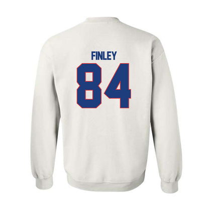 LA Tech - NCAA Football : Elliott Finley - White Replica Shersey Sweatshirt