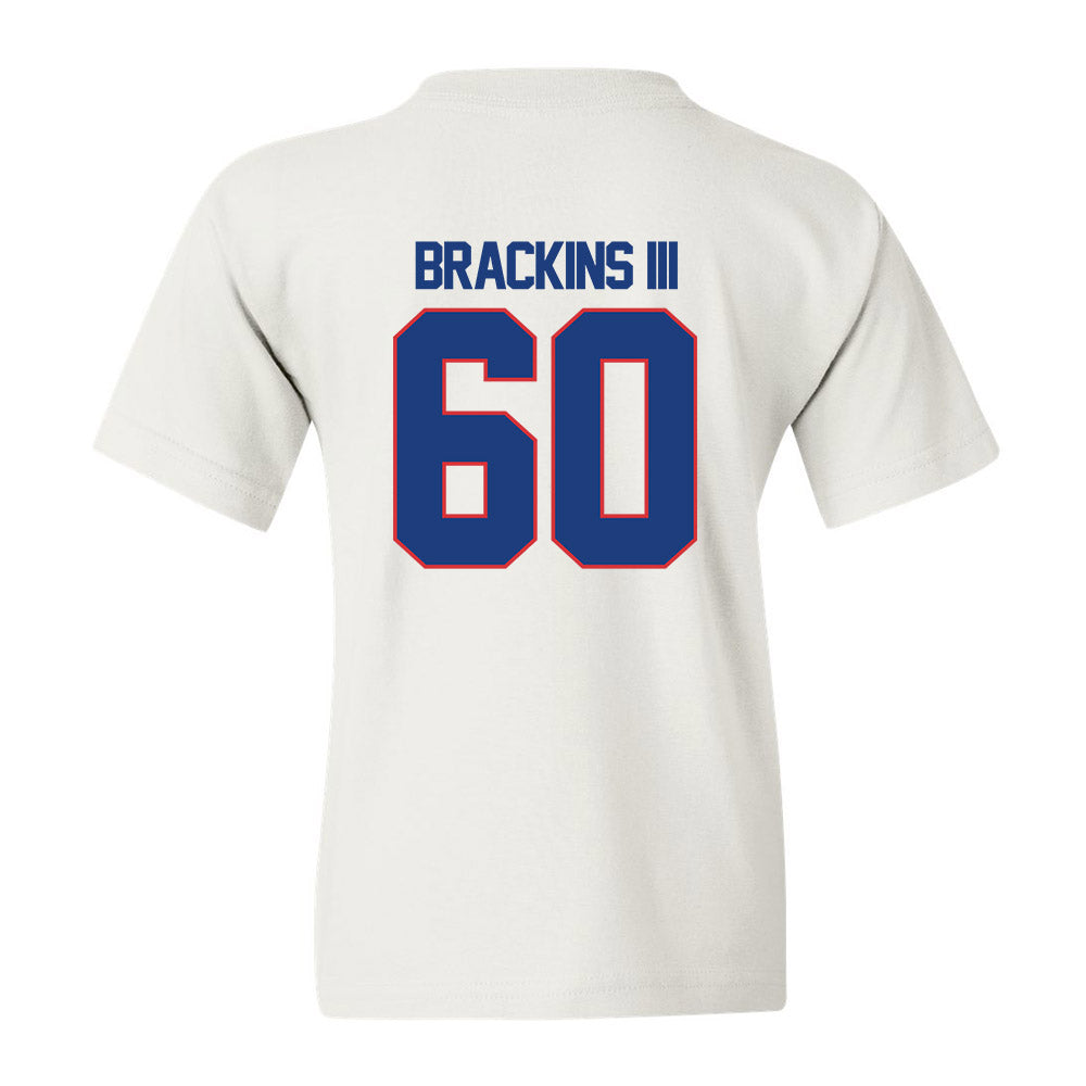 LA Tech - NCAA Football : Roy Brackins III - Youth T-Shirt Replica Shersey
