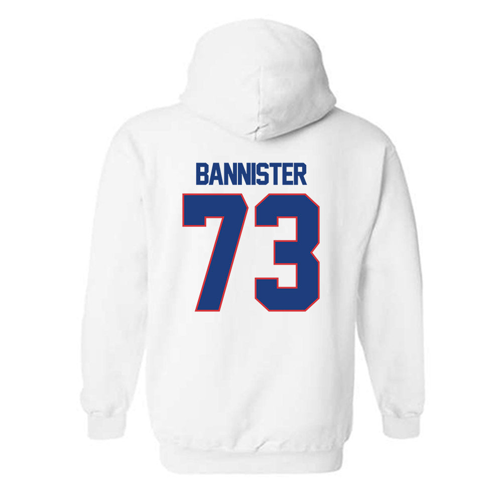 LA Tech - NCAA Football : Kenneth Bannister - Hooded Sweatshirt Replica Shersey