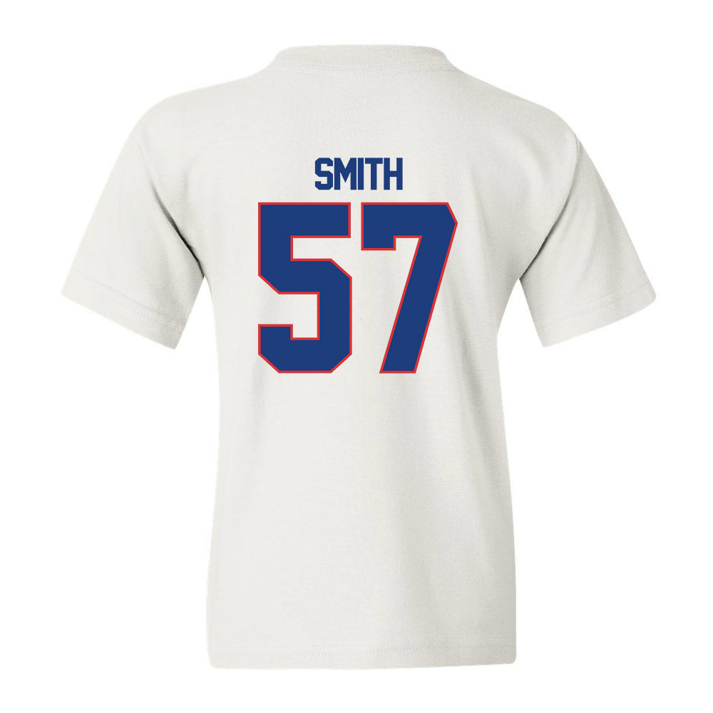 LA Tech - NCAA Football : Jadon Smith - White Replica Shersey Youth T-Shirt