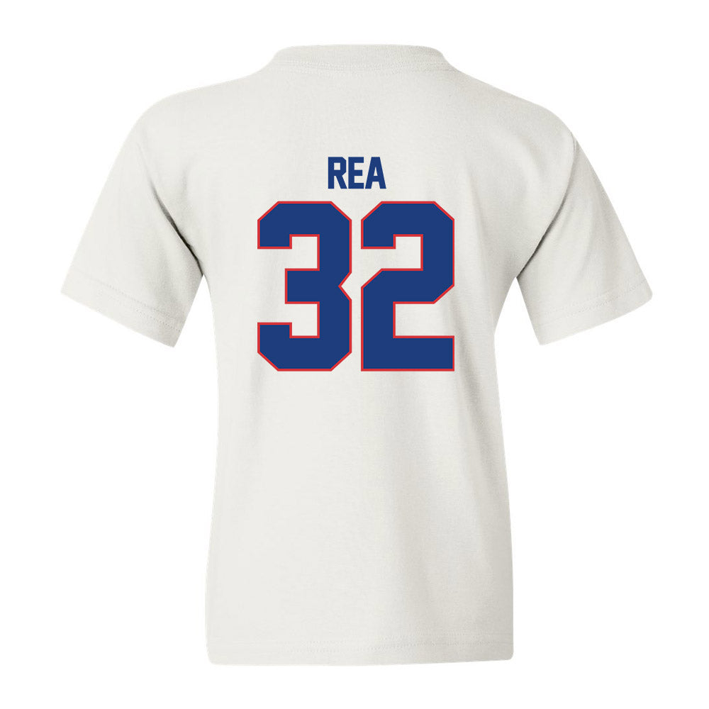 LA Tech - NCAA Football : Patrick Rea - White Replica Shersey Youth T-Shirt