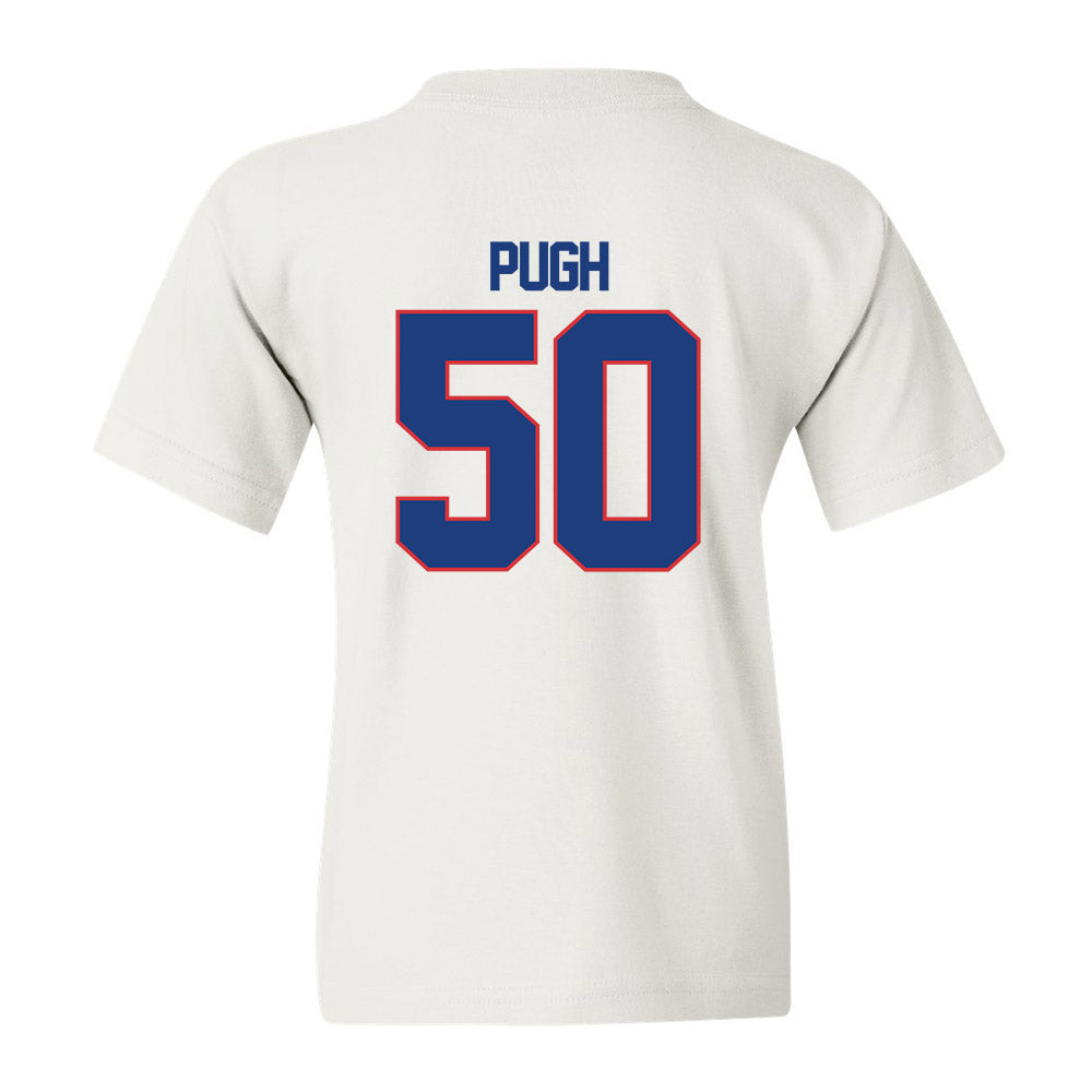LA Tech - NCAA Football : Gabe Pugh - White Replica Shersey Youth T-Shirt