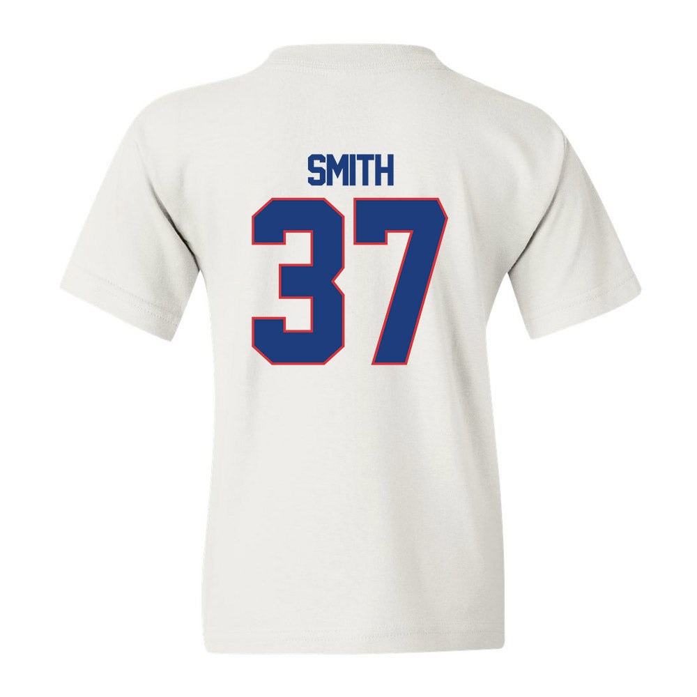 LA Tech - NCAA Football : Logan Smith - White Replica Shersey Youth T-Shirt