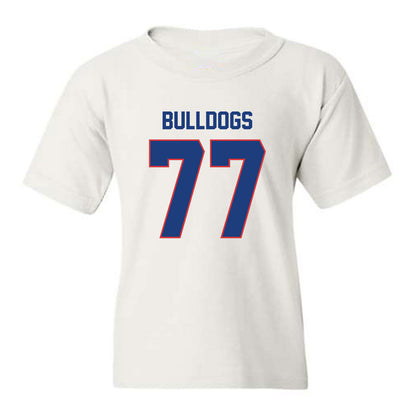 LA Tech - NCAA Football : Keystone Allison - White Replica Shersey Youth T-Shirt