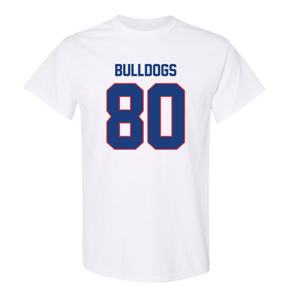 LA Tech - NCAA Football : Dedrick Latulas - White Replica Shersey Short Sleeve T-Shirt