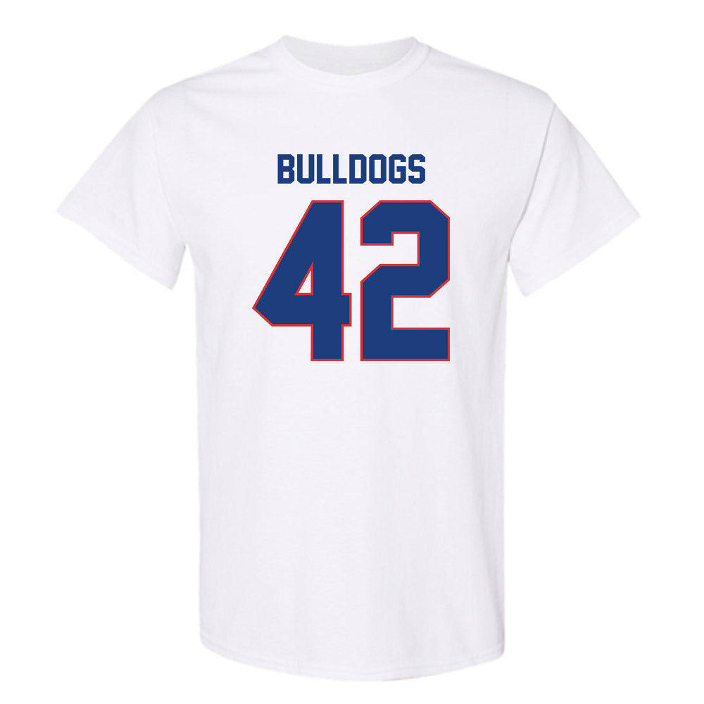 LA Tech - NCAA Football : Dyson Fields - White Replica Shersey Short Sleeve T-Shirt