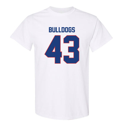 LA Tech - NCAA Football : Drew Henderson - White Replica Shersey Short Sleeve T-Shirt