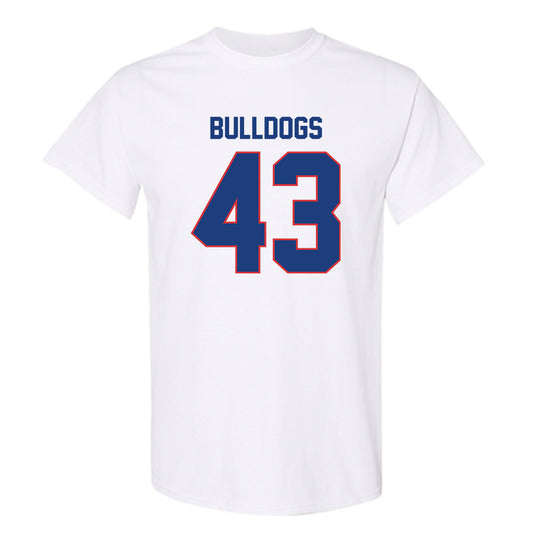 LA Tech - NCAA Football : Drew Henderson - White Replica Shersey Short Sleeve T-Shirt