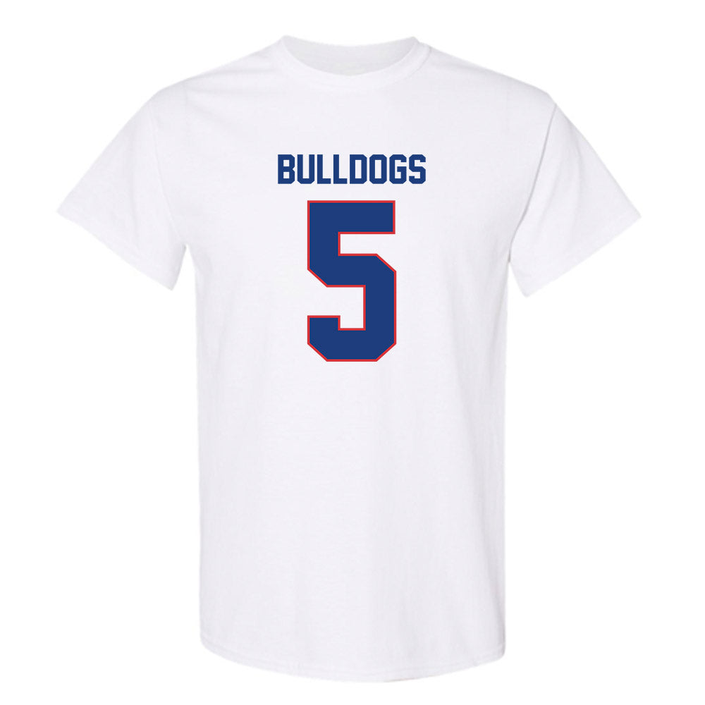LA Tech - NCAA Football : Blake Baker - White Replica Shersey Short Sleeve T-Shirt