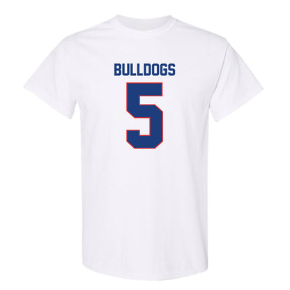 LA Tech - NCAA Football : Blake Baker - White Replica Shersey Short Sleeve T-Shirt