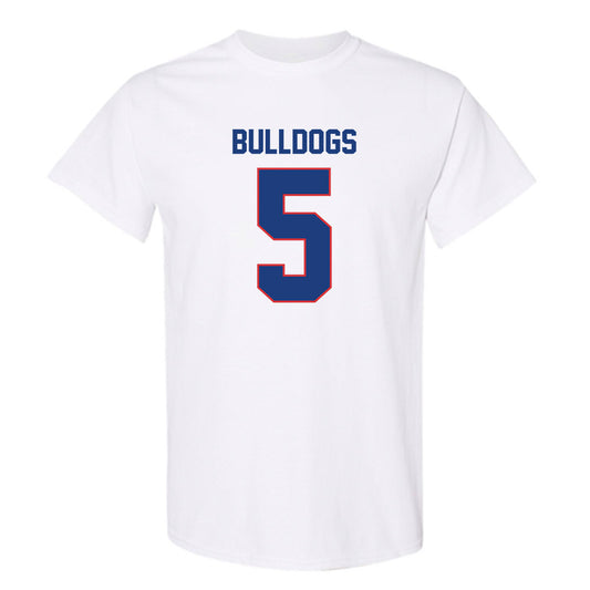 LA Tech - NCAA Football : Blake Baker - White Replica Shersey Short Sleeve T-Shirt