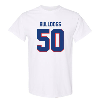 LA Tech - NCAA Football : Gabe Pugh - White Replica Shersey Short Sleeve T-Shirt