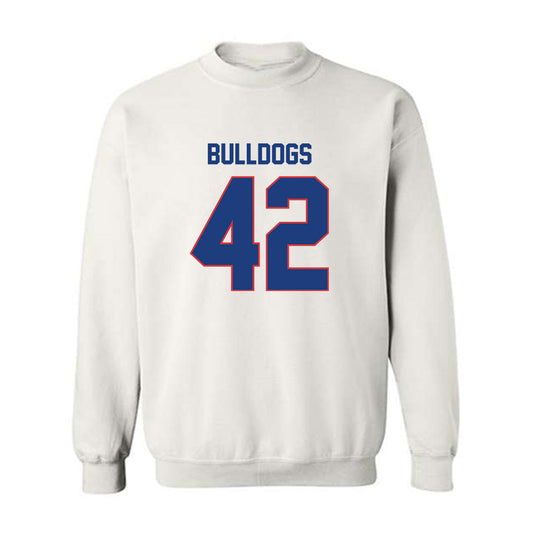 LA Tech - NCAA Football : Dyson Fields - White Replica Shersey Sweatshirt