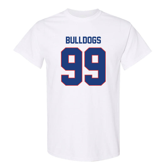 LA Tech - NCAA Football : Judd Rouyea - White Replica Shersey Short Sleeve T-Shirt