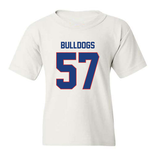 LA Tech - NCAA Football : Jadon Smith - White Replica Shersey Youth T-Shirt