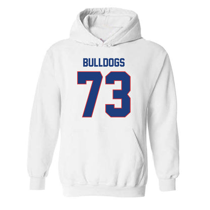 LA Tech - NCAA Football : Kenneth Bannister - Hooded Sweatshirt Replica Shersey